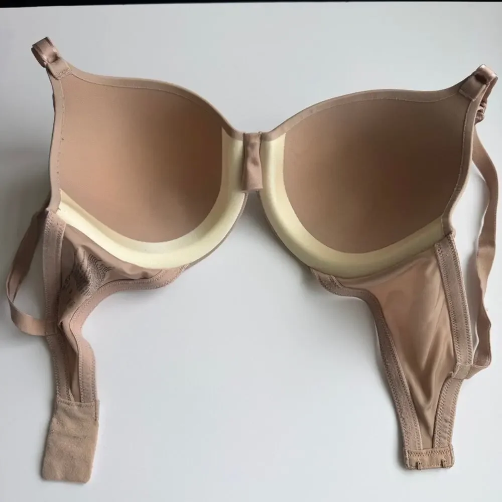 Warners This Is Not A Bra Cushioned Underwire Lightly Lined T-Shirt Bra Size 34D